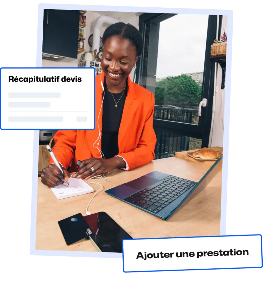 Facture et devix chez Blank