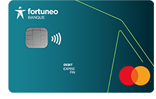 Carte Bancaire - Fortuneo Banque - Fosfo Mastercard