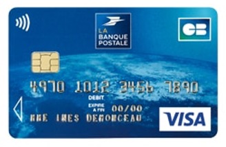 Carte Visa Classic Banque Postale