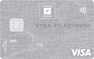 Carte Visa Platinum Banque Postale