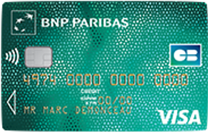 Carte Visa Classic BNP Paribas