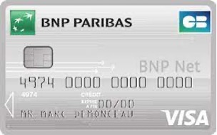 Carte BNP Paribas Net