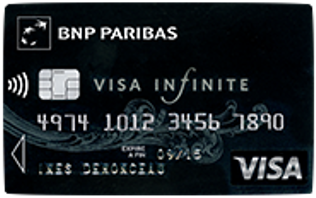 Carte Visa Infinite BNP Paribas