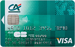 Carte Standard Visa Crédit Agricole