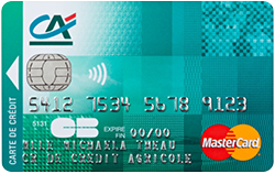 Carte Standard Mastercard Crédit Agricole
