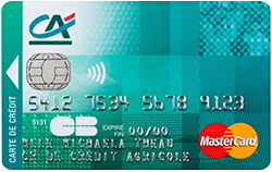 Carte Standard Mastercard Crédit Agricole