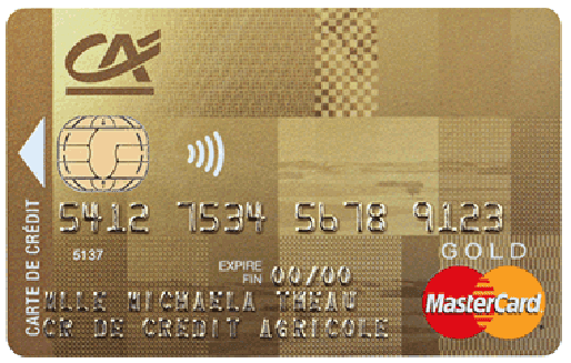 Carte Premium Mastercard Crédit Agricole