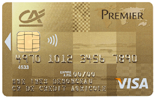 Carte Premium Visa Crédit Agricole