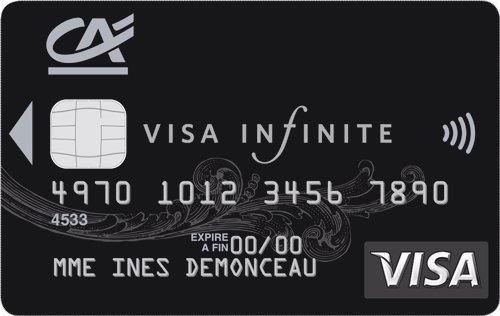 Carte Infinite Visa Crédit Agricole