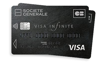 Carte Bancaire - Société Générale - Visa Infinite