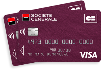 Carte Bancaire - Société Générale - Visa Evolution