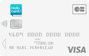 Carte Bancaire - Hello Bank!