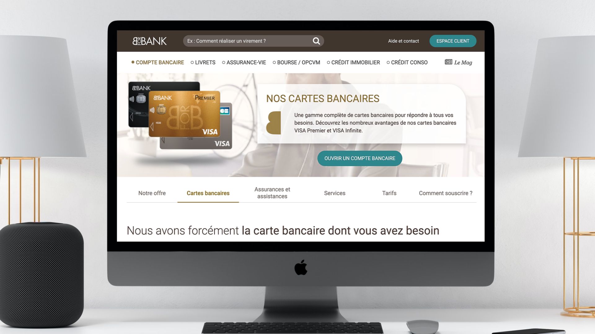 Quelle carte bancaire BforBank choisir ?