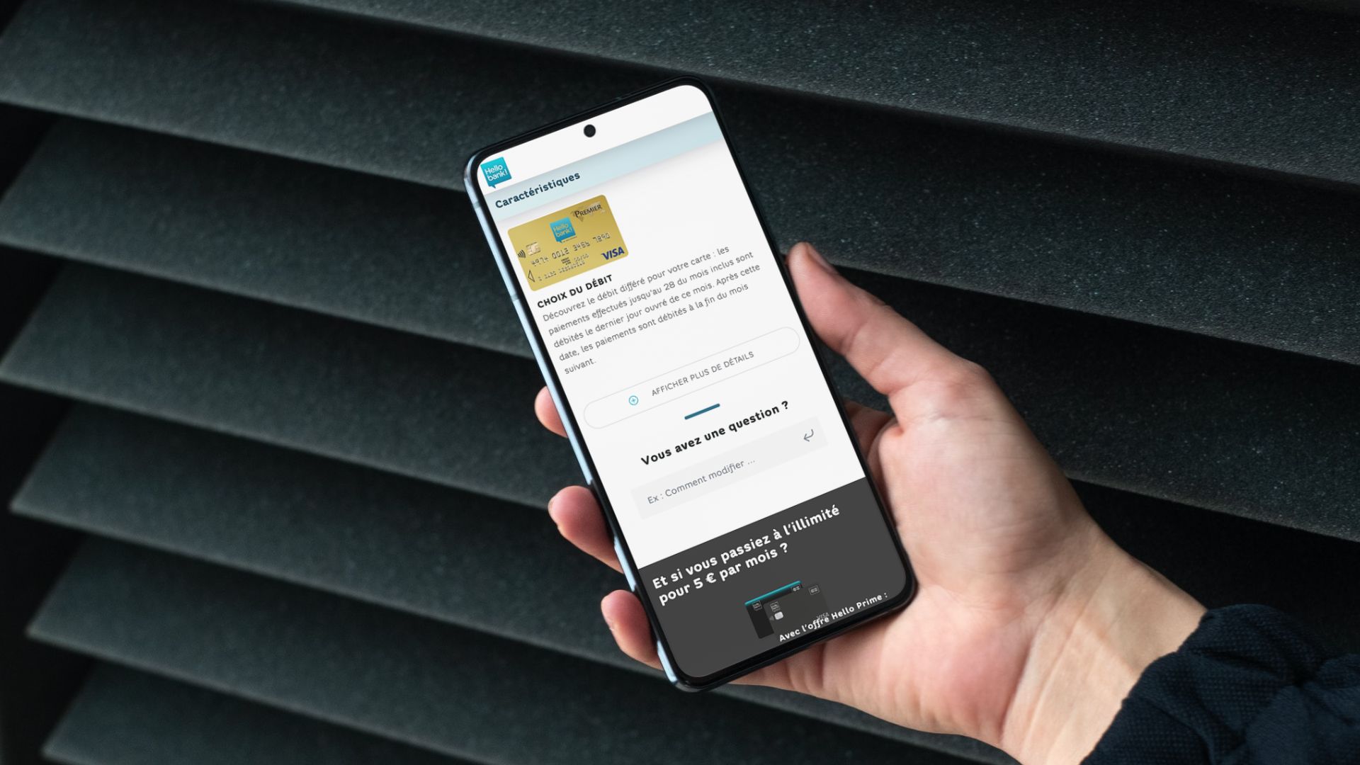Carte Visa Premier Hello bank! : tous les avantages