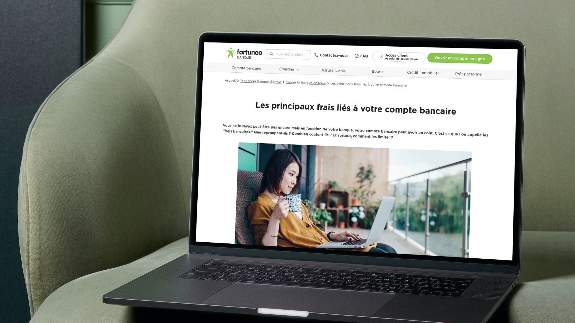 Quels sont les frais bancaires de Fortuneo ?