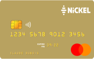 carte bancaire - nickel chrome