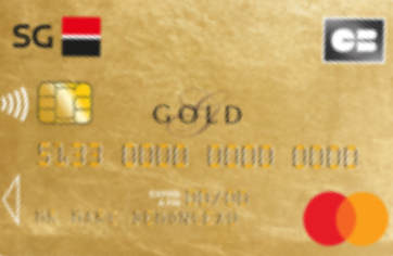 Carte Mastercard Gold SG