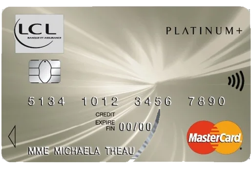 Carte LCL Mastercard Platinum