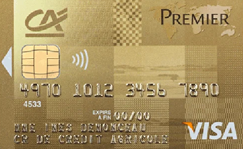 Carte Crédit Agricole Visa Premier 1