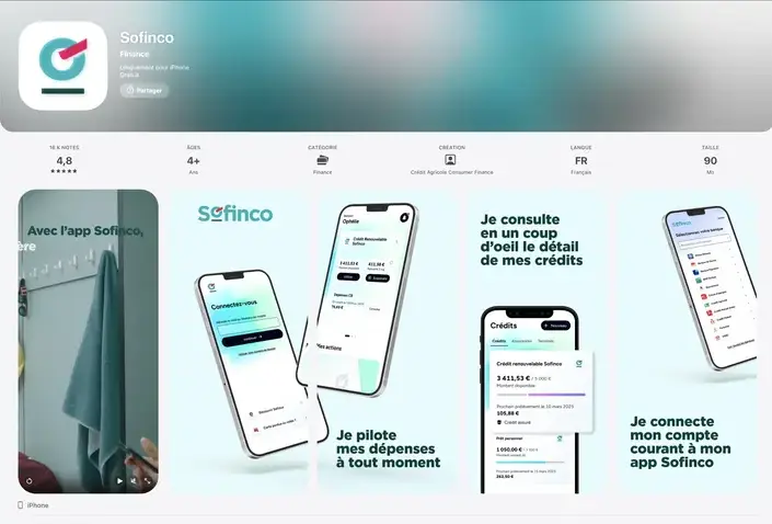 Application Mobile Sofinco