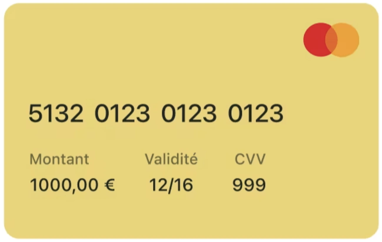 Carte virtuelle Fortuneo