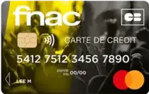Carte partenaire Fnac Sofinco