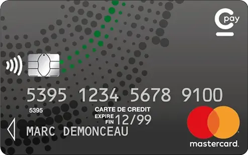 Carte Cpay Mastercard