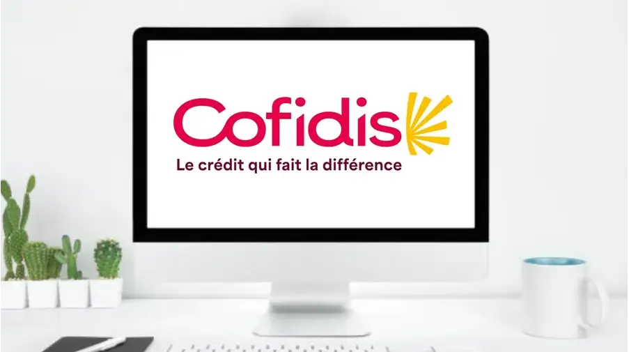 Logo cofidis sur ordinateur